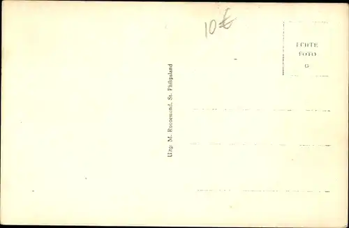 Ak Sint Philipsland Zeeland, Voorstraat