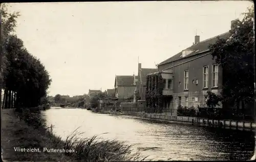 Ak Puttershoek Südholland, Vlietzicht