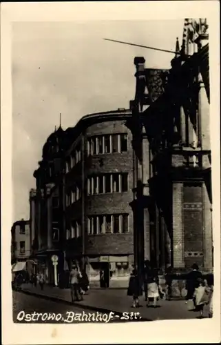 Foto Ostrów Wielkopolski Ostrowo Posen, Bahnhofstraße