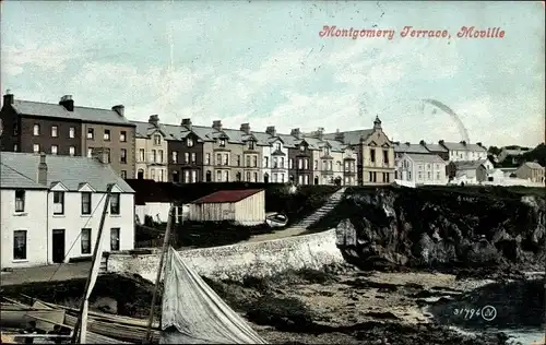 Ak Moville Co Donegal Irland, Montgomery Terrace