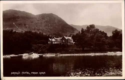 Ak Ardlui Loch Lomond Schottland, Ardlui Hotel from Loch