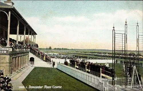 Ak Doncaster Yorkshire England, Race Course