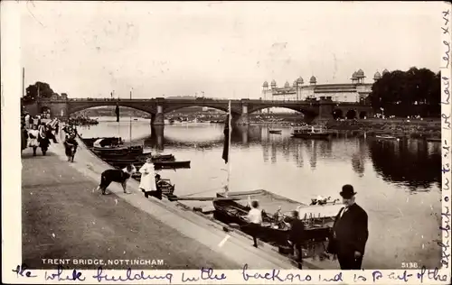 Ak Nottingham East Midlands England, Trent Bridge