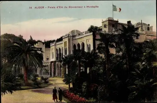 Ak Alger Algerien, Palais d'Ete du Gouverneur a Mustapha