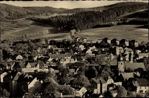 Ak Olbernhau im Erzgebirge, Blick gegen den Hainberg