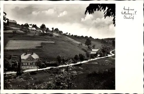 Ak Gottesberg Tannenbergsthal im Vogtland, Oberdorf