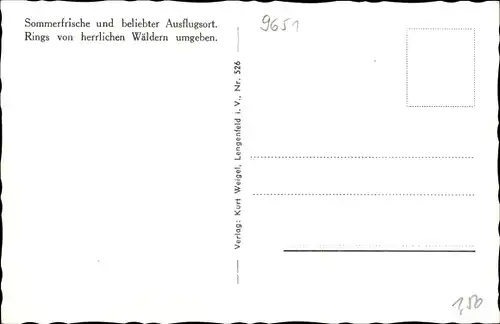 Ak Gottesberg Tannenbergsthal im Vogtland, Oberdorf