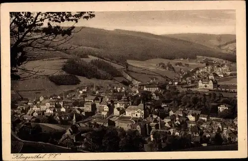 Ak Klingenthal im Vogtland Sachsen, Panorama vom Ort