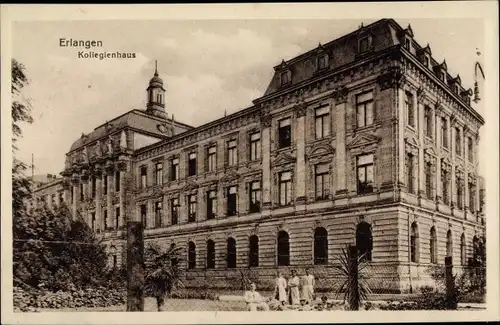 Ak Erlangen in Mittelfranken Bayern, Kollegienhaus