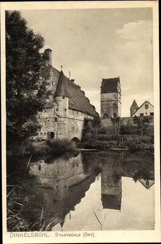 Ak Dinkelsbühl in Mittelfranken, Stadtmühle
