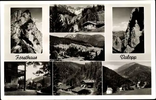 Ak Valepp Schliersee in Oberbayern, Forsthaus Valepp