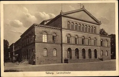 Ak Coburg in Oberfranken, Landestheater