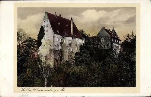 Ak Reinsberg in Sachsen, Schloss Oberreinsberg