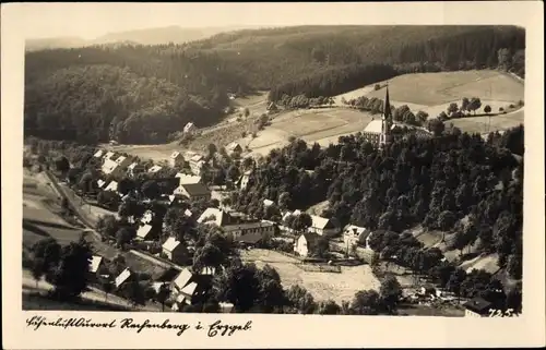 Ak Rechenberg Bienenmühle Erzgebirge, Teilansicht