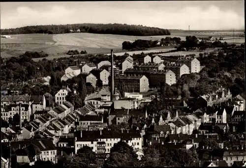 Ak Werdau in Sachsen, Neubauten im Stadtteil Ost, Ortsansicht