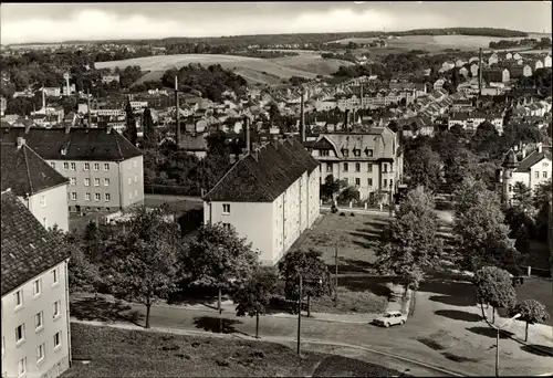 Ak Werdau in Sachsen, Teilansicht