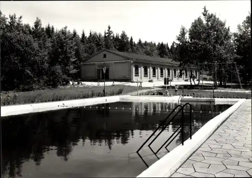 Ak Bergen im Vogtland, Erholungsheim Streuberg, Kombinat VEB Wirkmaschinenbau Karl Marx Stadt