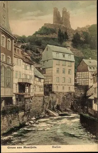 Ak Monschau Montjoie in der Eifel, Haller