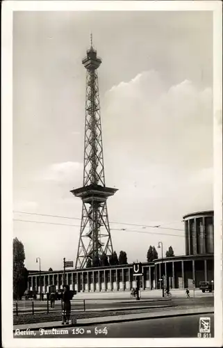 Ak Berlin Charlottenburg Westend, Funkturm