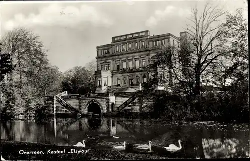 Ak Overveen Bloemendaal Nordholland Niederlande, Kasteel Elswout