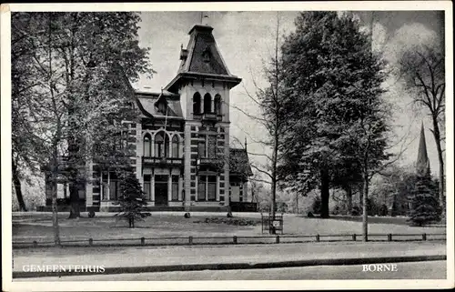 Ak Borne Overijssel Niederlande, Gemeentehuis