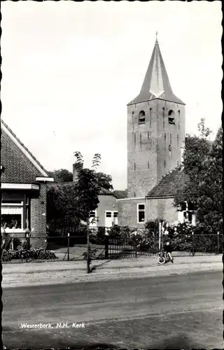 Ak Westerbork Drenthe Niederlande, N. H. Kerk