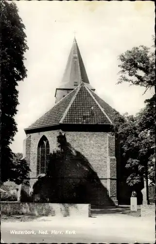 Ak Westerbork Drenthe Niederlande, Ned. Herv. Kerk