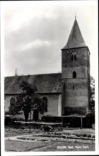 Ak Dalen Midden Drenthe Niederlande, Ned. Herv. Kerk