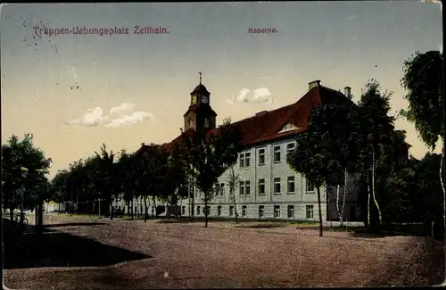 Ak Zeithain in Sachsen, Truppenübungsplatz, Kaserne