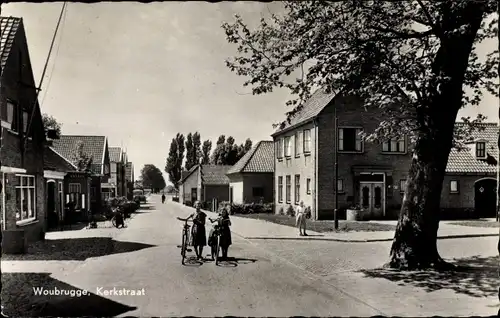 Ak Woubrugge Jacobswoude Südholland, Kerkstraat