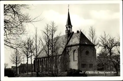 Ak Utrecht Niederlande, Hei en Boeicop, Ned. Herv. Kerk