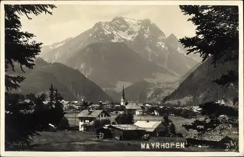 Ak Mayrhofen im Zillertal Tirol, Gesamtansicht