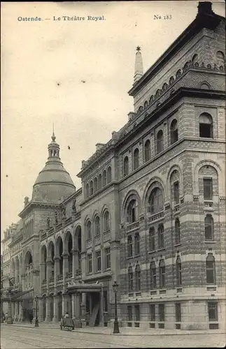 Ak Oostende Ostende Westflandern, Le Theatre Royal