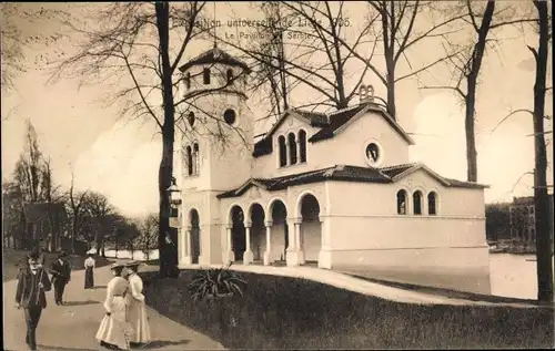 Ak Liège Lüttich Wallonien, Exposition Universelle 1905, Le Pavillon de la Serbie