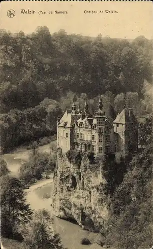 Ak Walzin Dinant Wallonien Namur, Chateau de Walzin