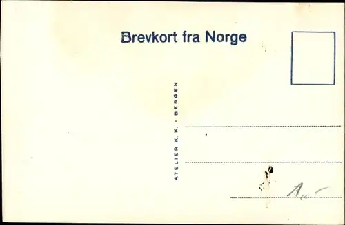 Ak Sogn Norwegen, Fra Balestrand