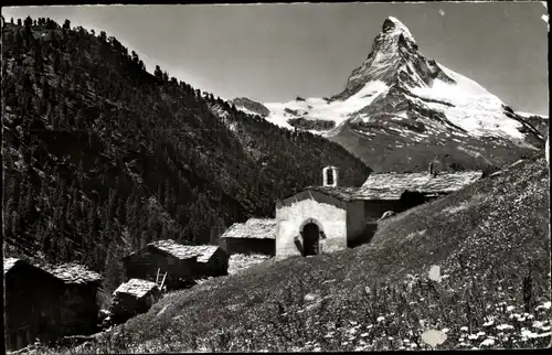 Ak Zermatt Kanton Wallis, Findeln