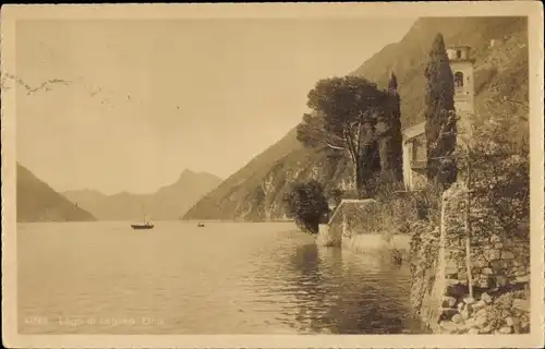 Ak Lugano Kanton Tessin Schweiz, Lago di Lugano