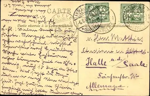 Ak Genève Genf Schweiz, Rue du Mont Blanc