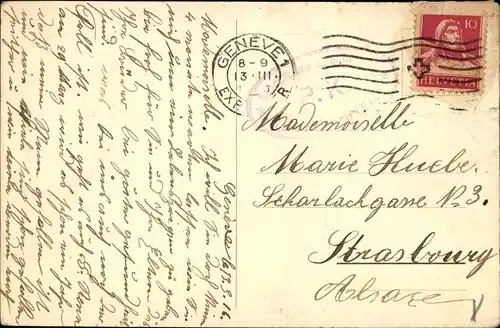 Ak Genève Genf Schweiz, Quai du Léman et Hôtel Bellevue