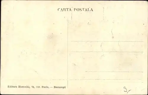 Ak București Bukarest Rumänien, Gara de Nord, Nordbahnhof