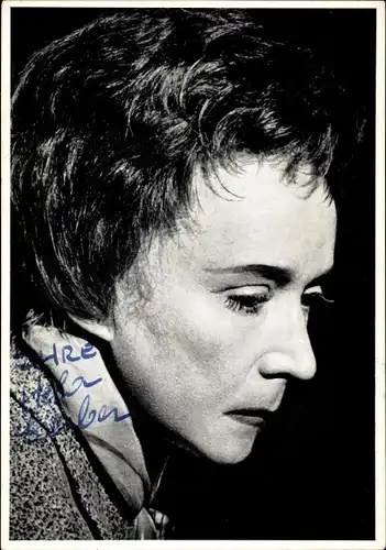 Foto Schauspielerin Hela Gerber, Portrait, Autogramm