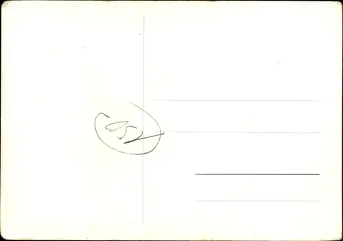 Ak Sänger Eddie Pauly, Portrait, Autogramm, Decca Schallplatten