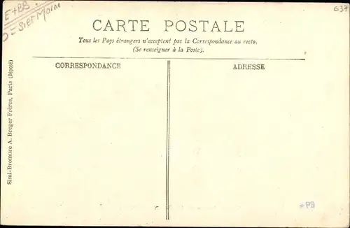 Ak Grand Breau Seine et Marne, Le Pressoir Hilaire