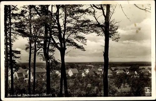 Ak Rauen in Brandenburg, Panorama, Klinke 12087