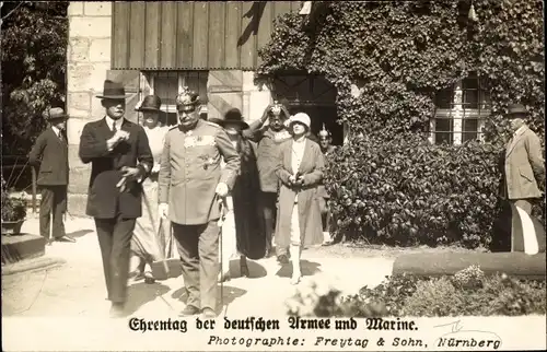 Ak Nürnberg in Mittelfranken Bayern, Ehrentag der deutschen Armee und Marine