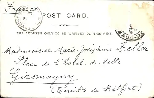 Wappen Passepartout Ak Adelaide South Australia, Exhibition Building