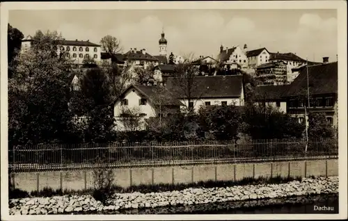 Ak Dachau in Oberbayern, Blick auf den Ort