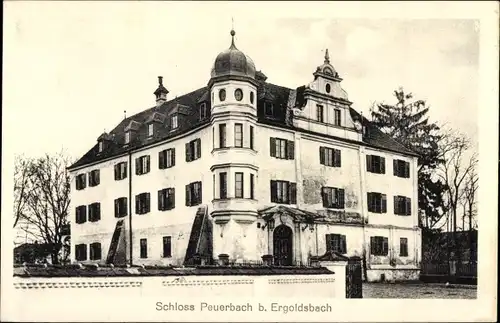 Ak Bayerbach bei Ergoldsbach, Schloss Peuerbach