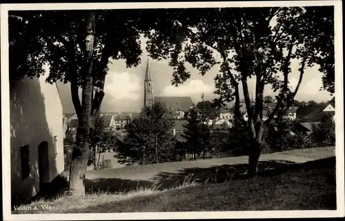 Ak Velden an der Vils Niederbayern, Blick auf den Ort